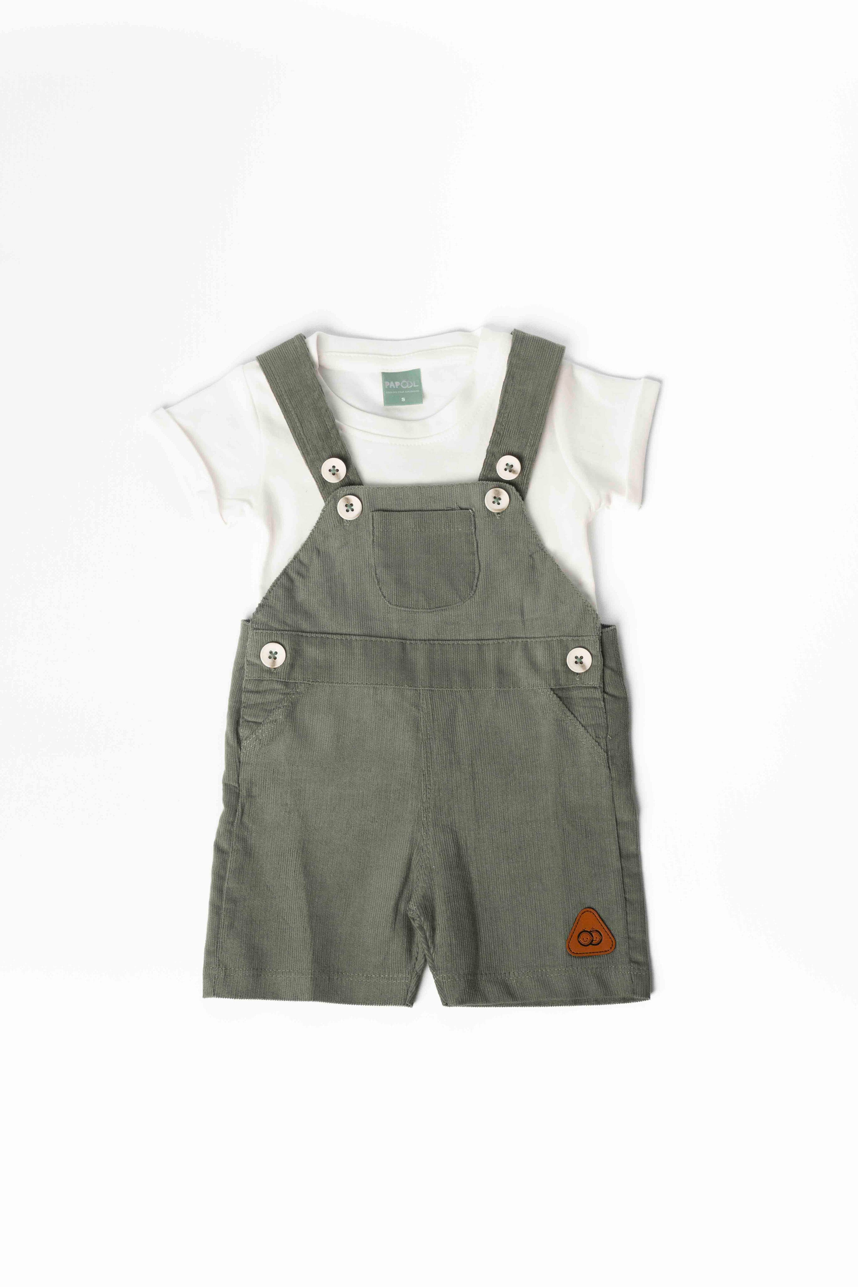 Green Coloured Baby Baba Suit