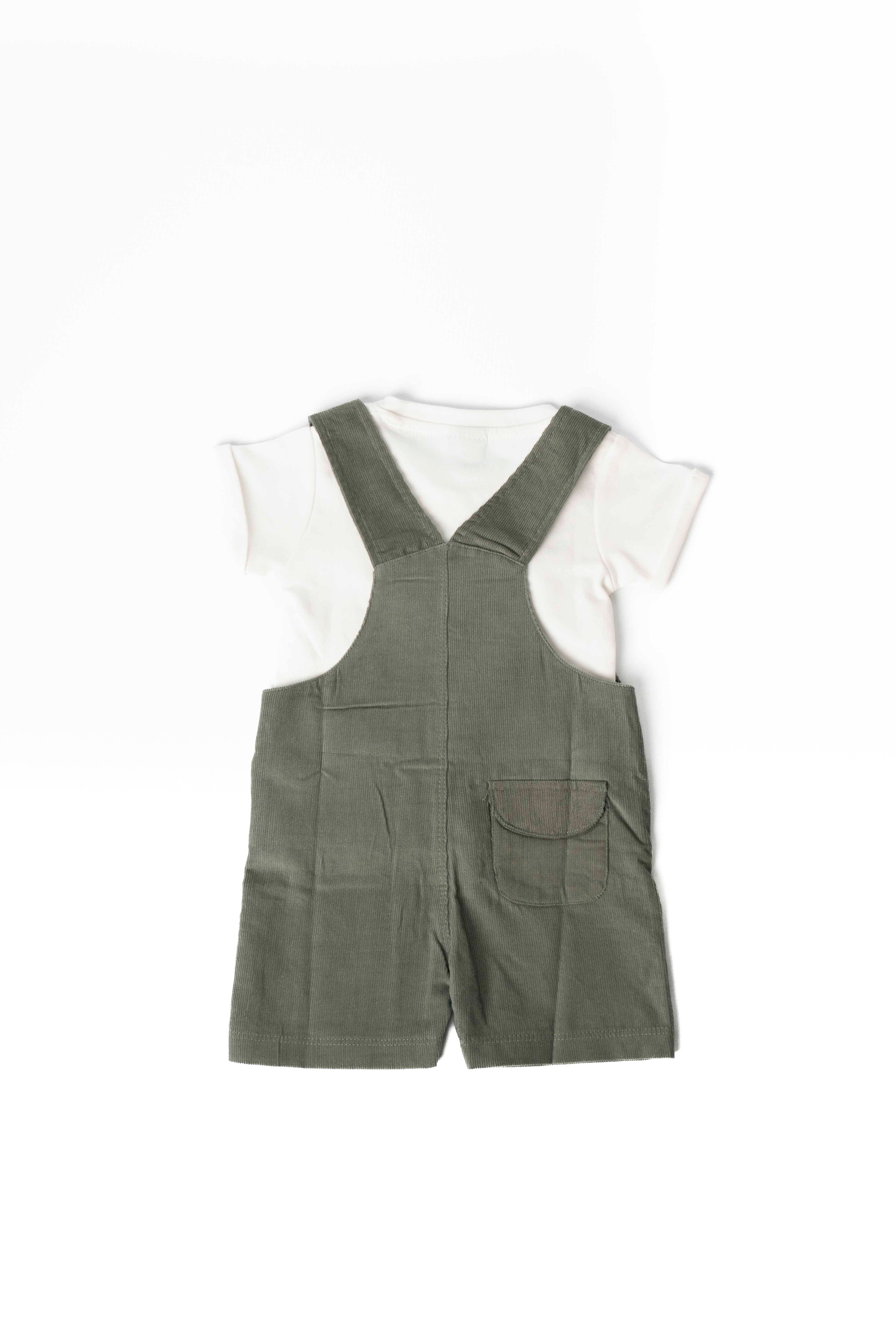 Green Coloured Baby Baba Suit